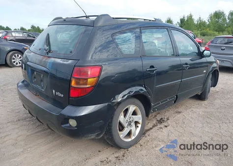 2004 Pontiac Vibe из США, поврежденный, VIN 5Y2SM628X4Z449397